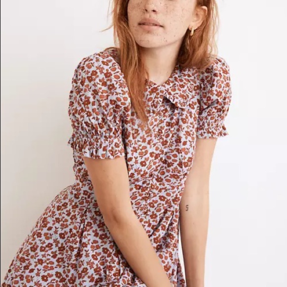 Madewell Piccola Floral Dress NWT